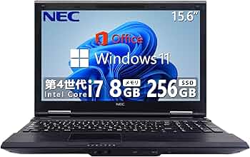 ノートパソコン　ノートPC NEC Windows10 Amazon.co.jp: 【整備済み品】 NEC ハイスペック ノートパソコン/15.6